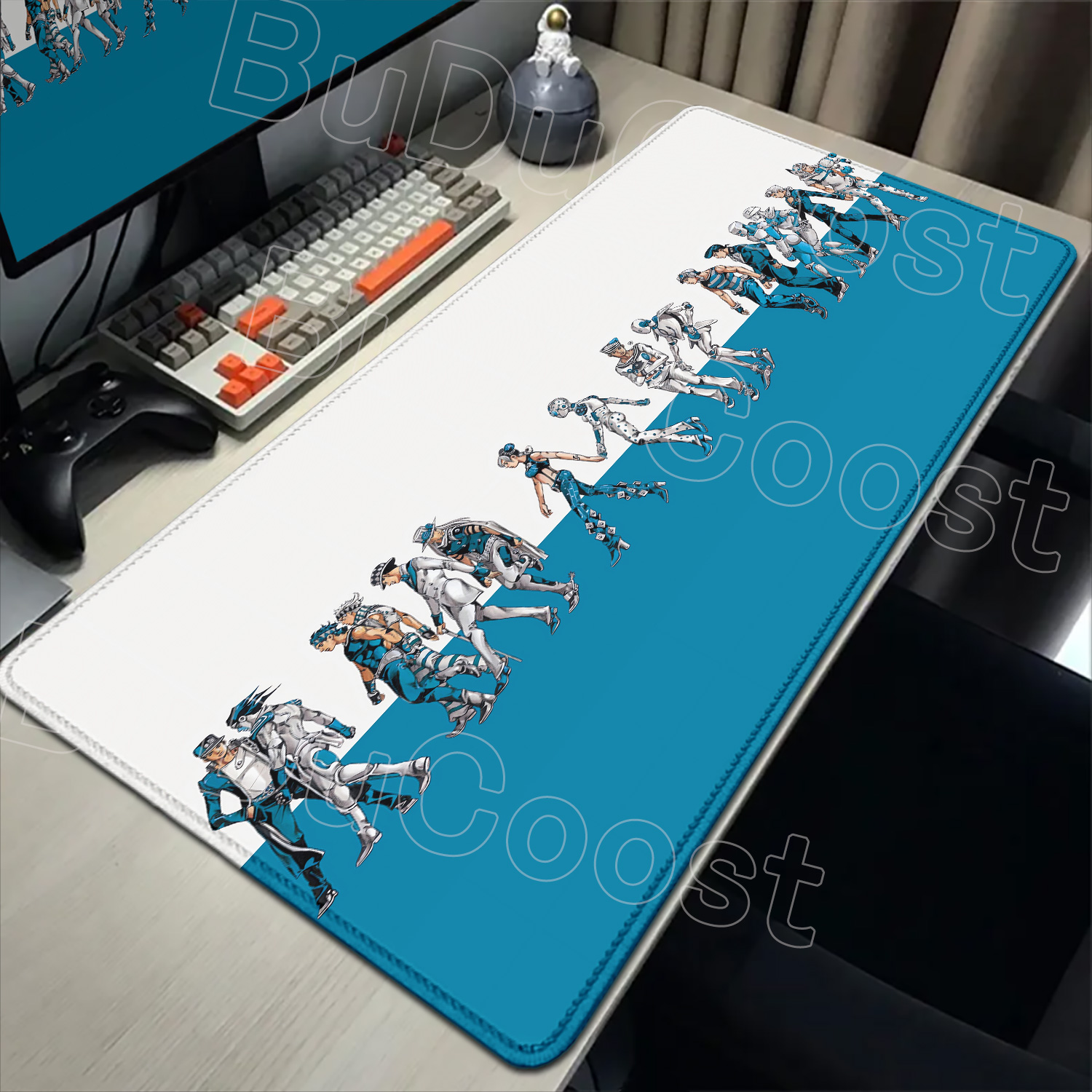 Zelda Desk Setup - HD J-Jojo B-Bizarre A-Adventure Mouse Pad