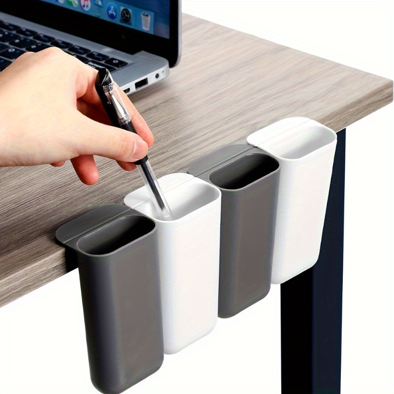 Desk Setup Kit - 2 pieces tabletop pen holder clip-on