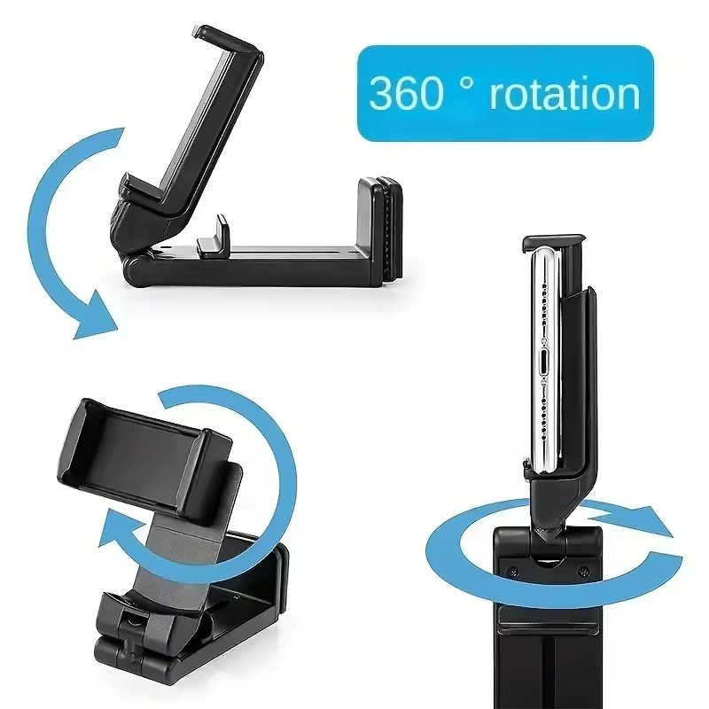 Desk Setup Stand - Multi-functional Train Seat Smartphone Stand Adjustable