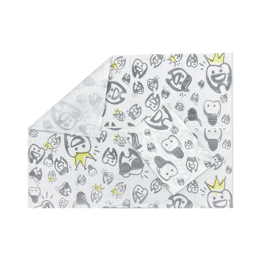 125pcs Kids Dental Bibs Dispos - Desk Setup Kids ulasan dan harga