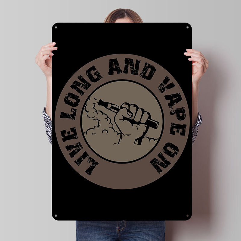 Vape Design For Ecig Tinplate  - Desk Setup Poster ulasan dan harga