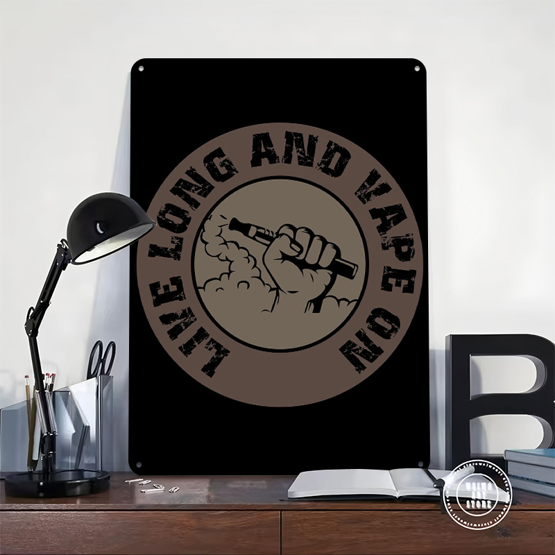 Vape Design For Ecig Tinplate  - Desk Setup Poster ulasan dan harga