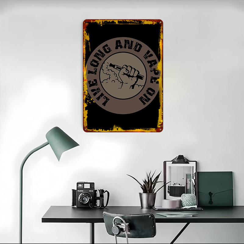 Vape Design For Ecig Tinplate  - Desk Setup Poster ulasan dan harga