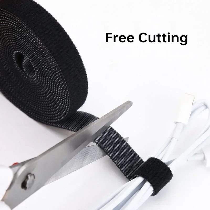 2/5M/Roll 12mm Width Cable Org - Cable Velcro Strap ulasan dan harga