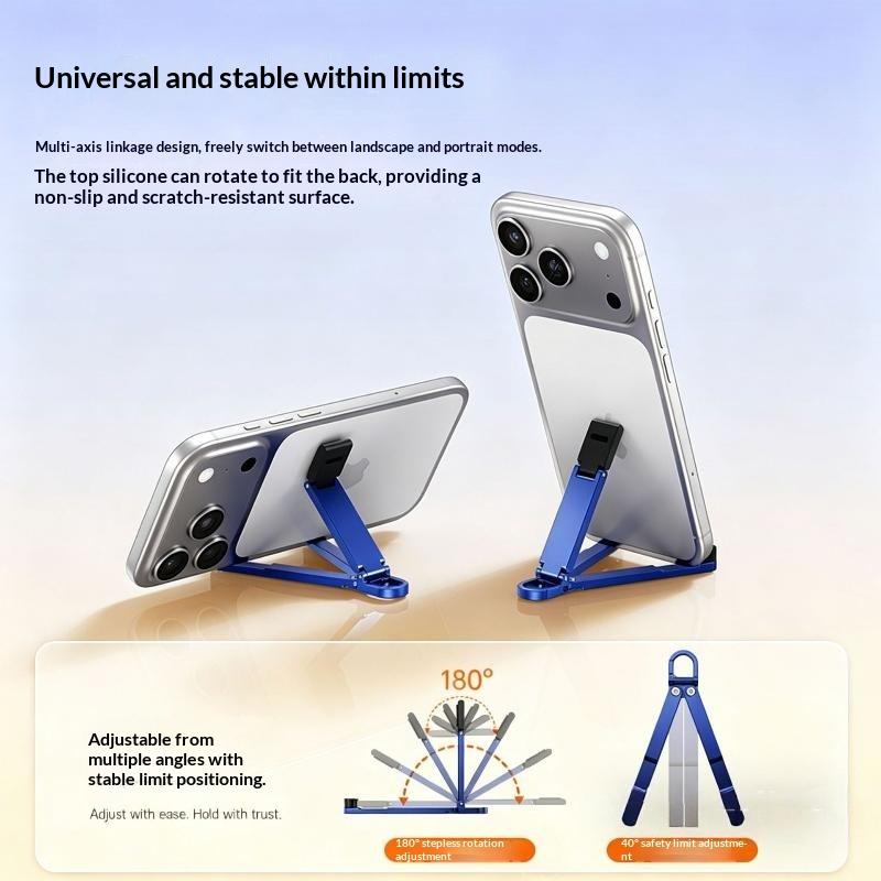 Foldable Mini Keychain Phone S - Desk Setup Stand ulasan dan harga
