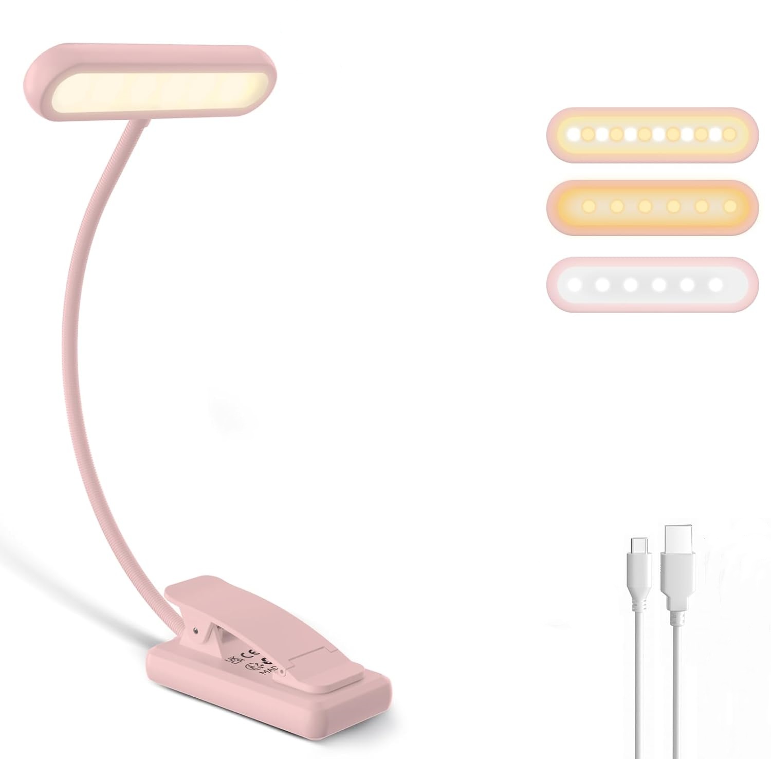 Reading Lamp Book Clamp Black/ - Desk Setup Lamp ulasan dan harga