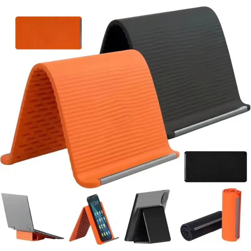 Flexible Foldable Silicone Pho - Desk Setup Stand ulasan dan harga