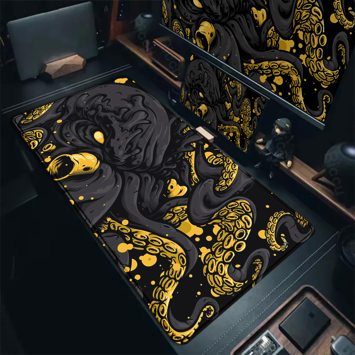 Octopus Monster Mouse Pad Larg - Zelda Desk Setup ulasan dan harga