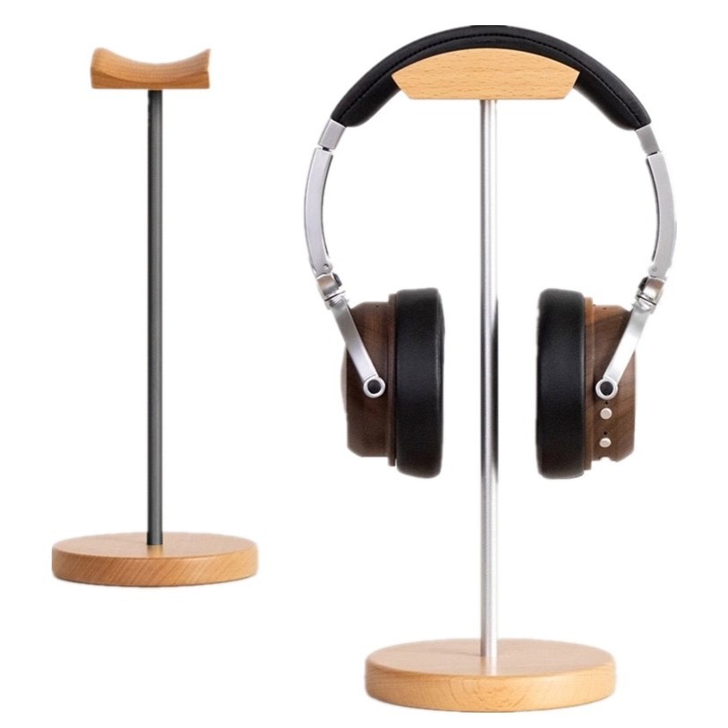 Black Walnut Wood & Aluminum H - Desk Setup Wood ulasan dan harga
