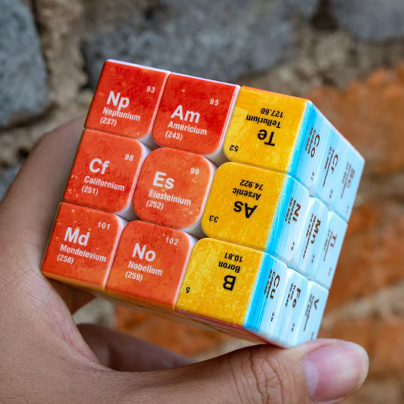 Periodic Table 3x3 Speed Cube  - Desk Setup Kids ulasan dan harga