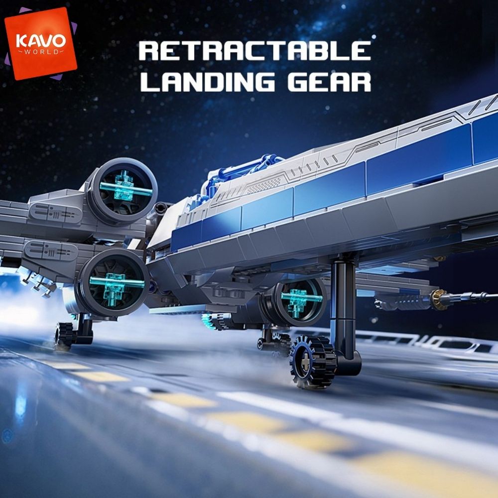 KAVOWORLD 1271pcs Sci-Fi Space - Desk Setup Small ulasan dan harga