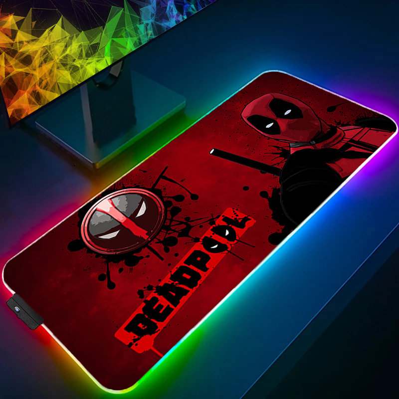 LED Mouse Pad Gaming Backlight - Desk Setup Accessories ulasan dan harga
