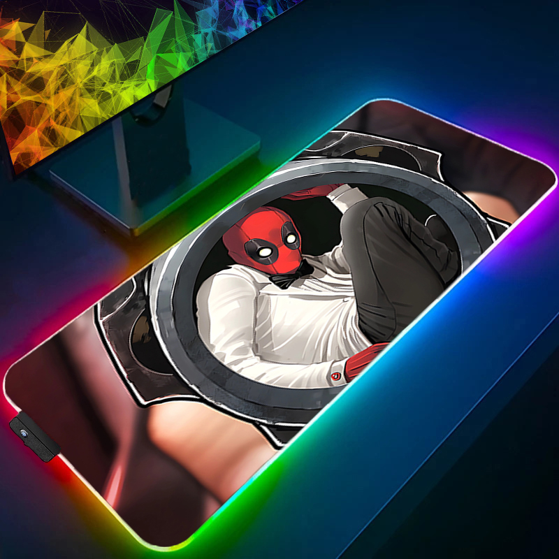 LED Mouse Pad Gaming Backlight - Desk Setup Accessories ulasan dan harga