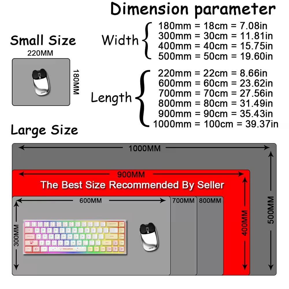 New Design E-Sports Mouse Pad  - Desk Setup Small ulasan dan harga