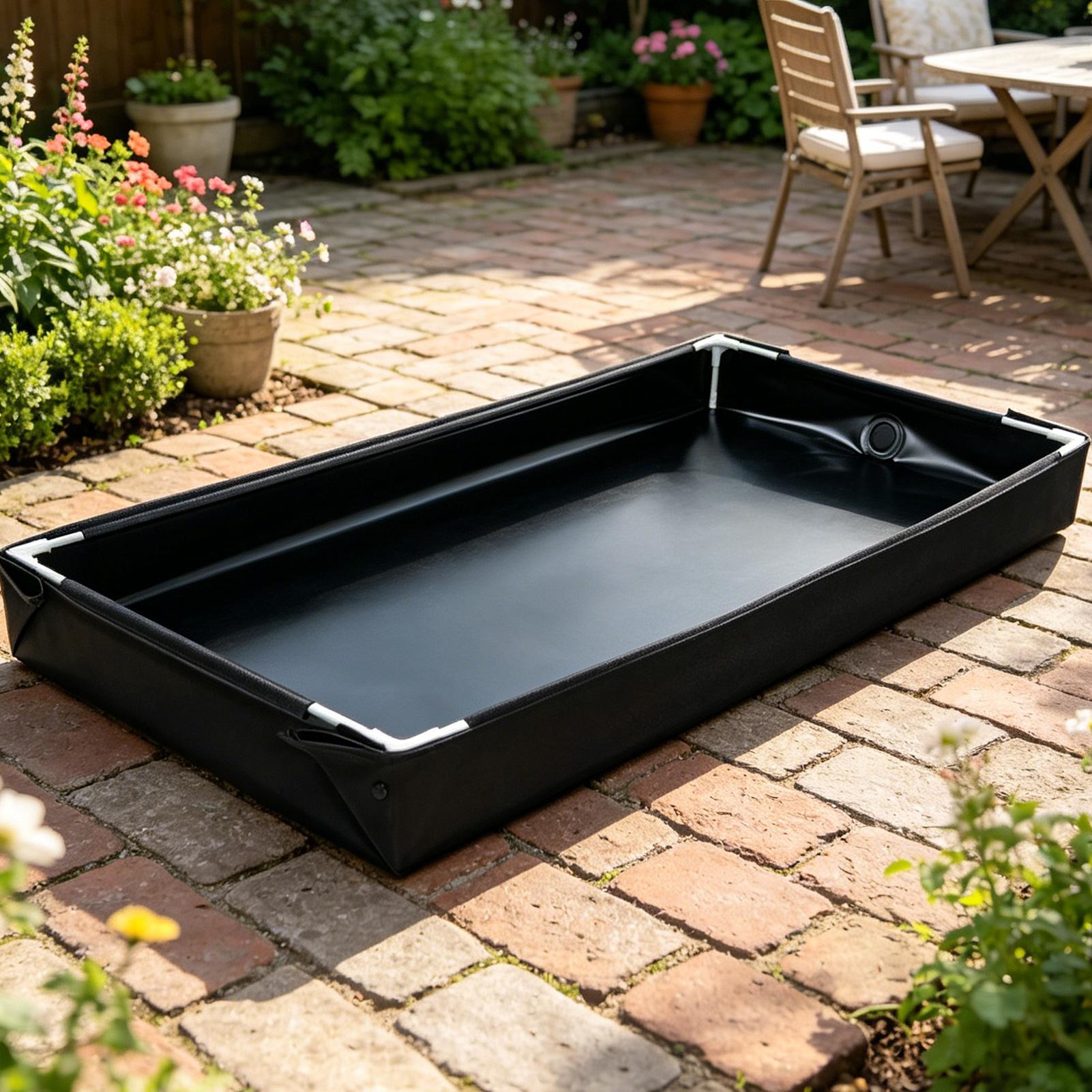 Foldable Sandbox Water Play Ta - Desk Setup Kids ulasan dan harga