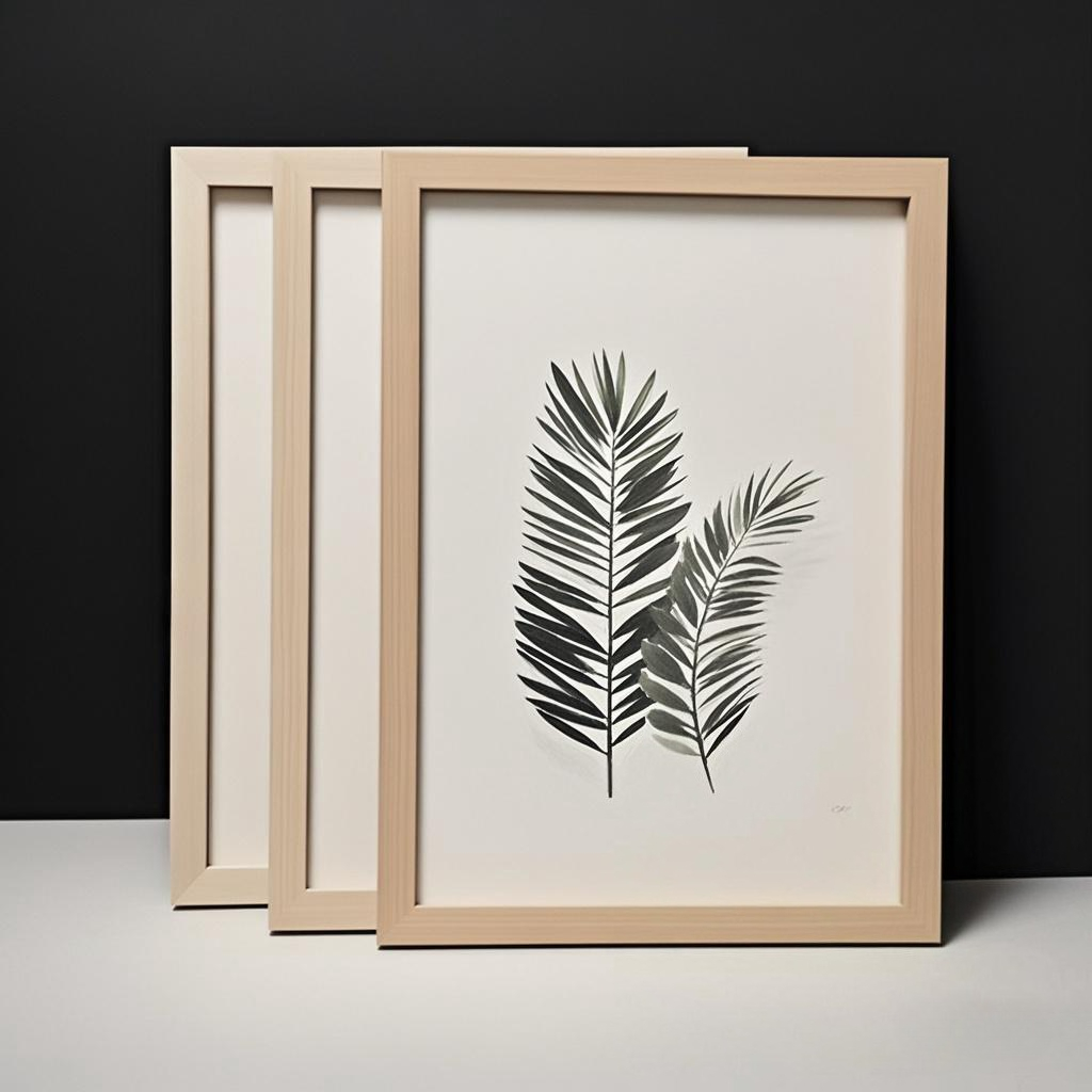 3pcs Black White Apricot A4 A3 - Desk Setup Poster ulasan dan harga
