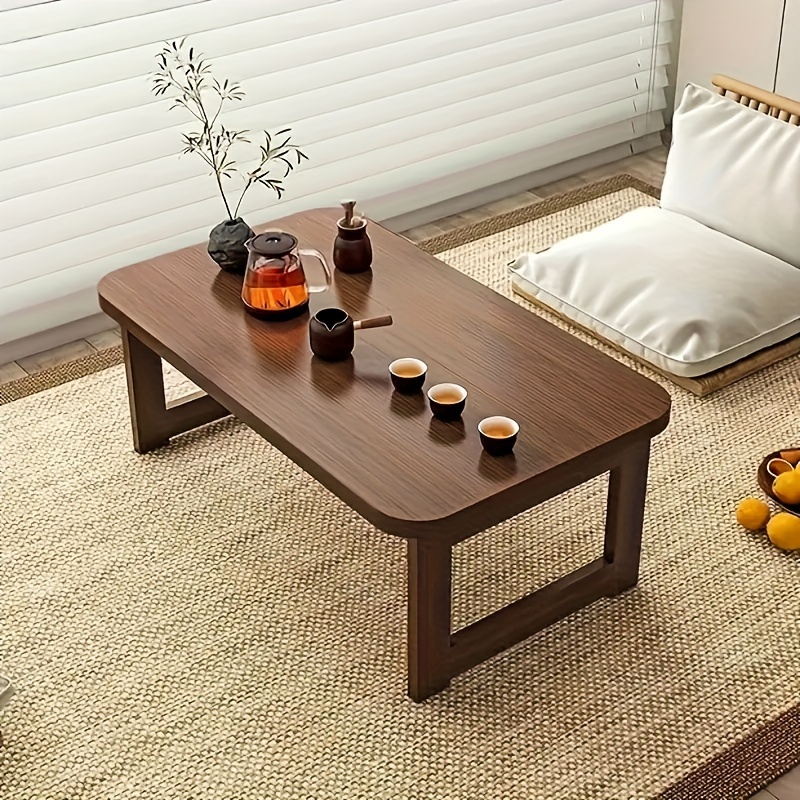 Foldable Portable Side Table B - Desk Setup Wood ulasan dan harga