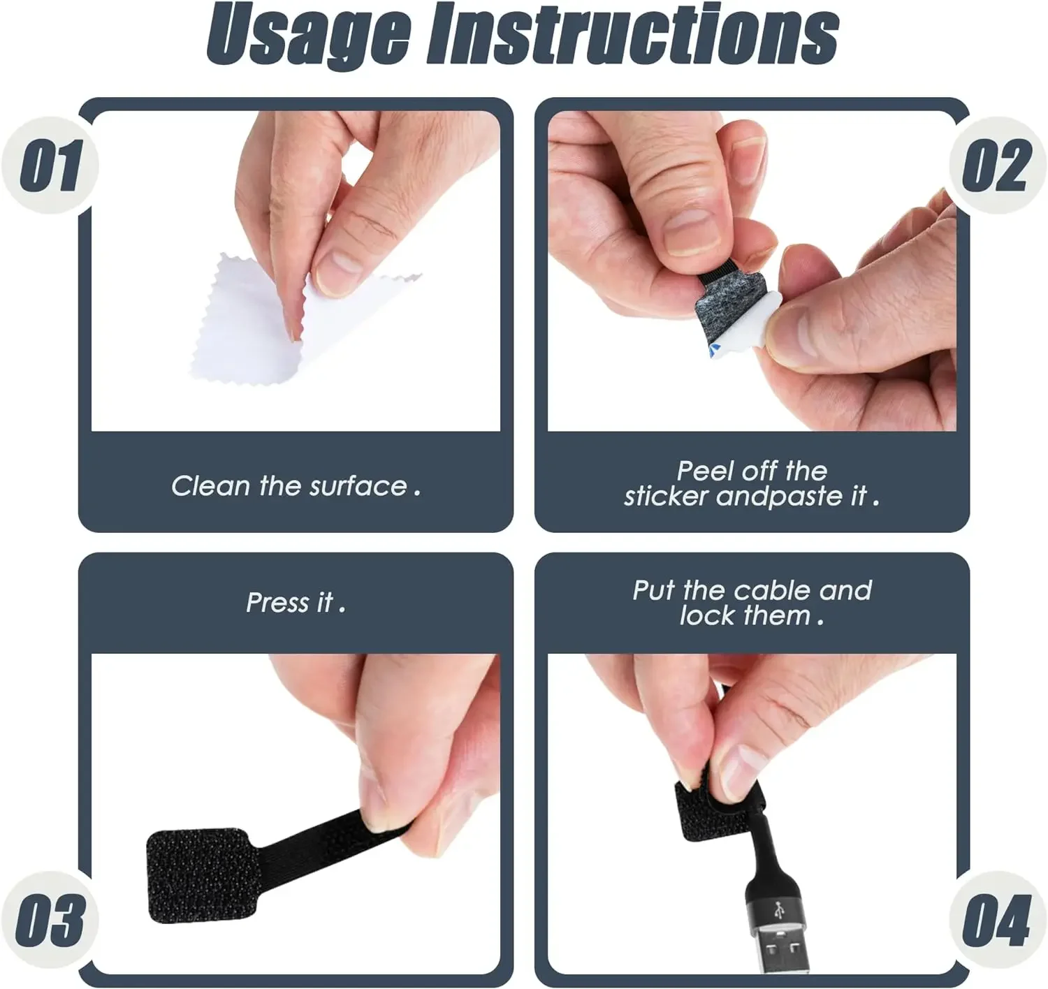 New Reusable Cable Ties Velcro - Cable Velcro Strap ulasan dan harga