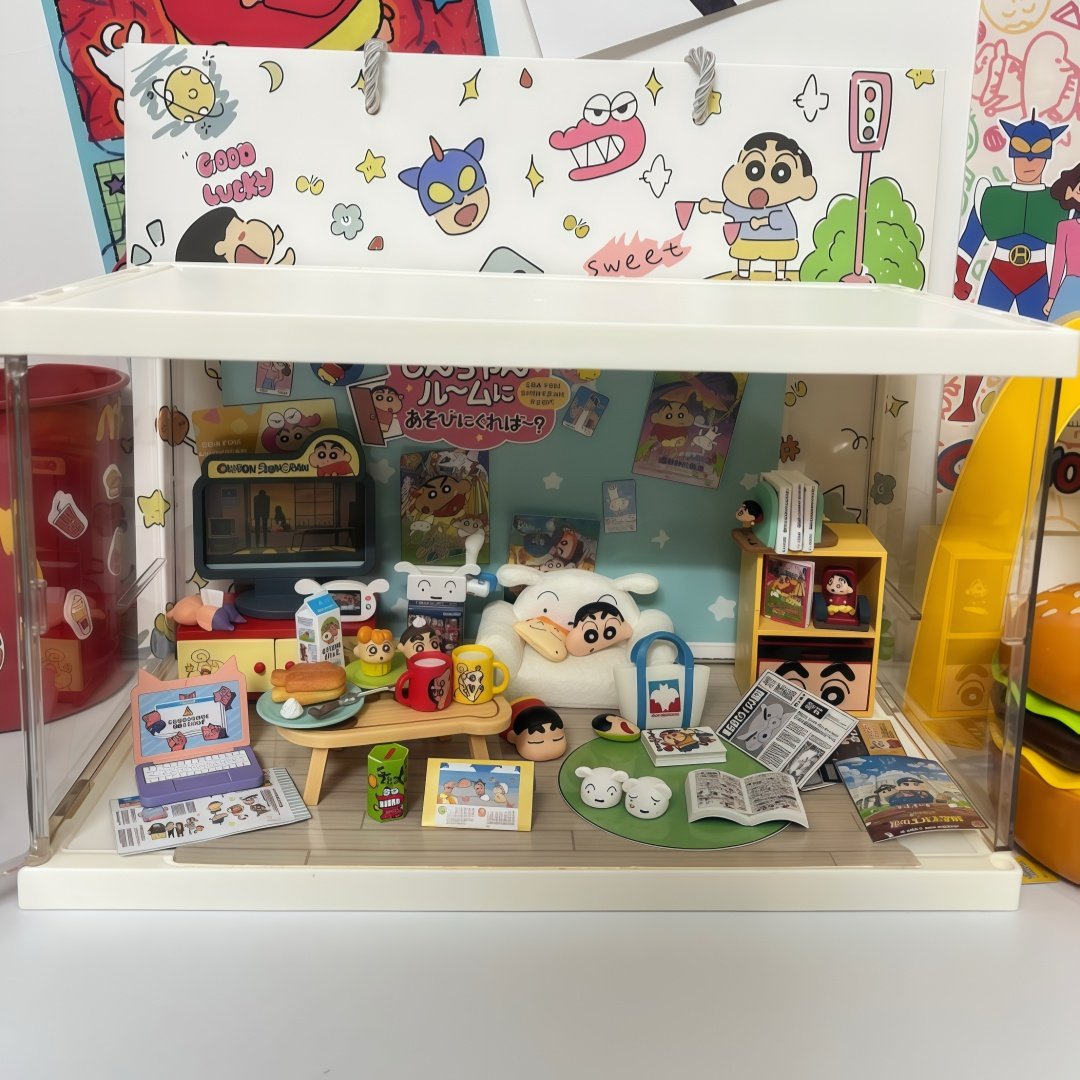 Rement Crayon Shinchan Miniatu - Desk Setup Kids ulasan dan harga