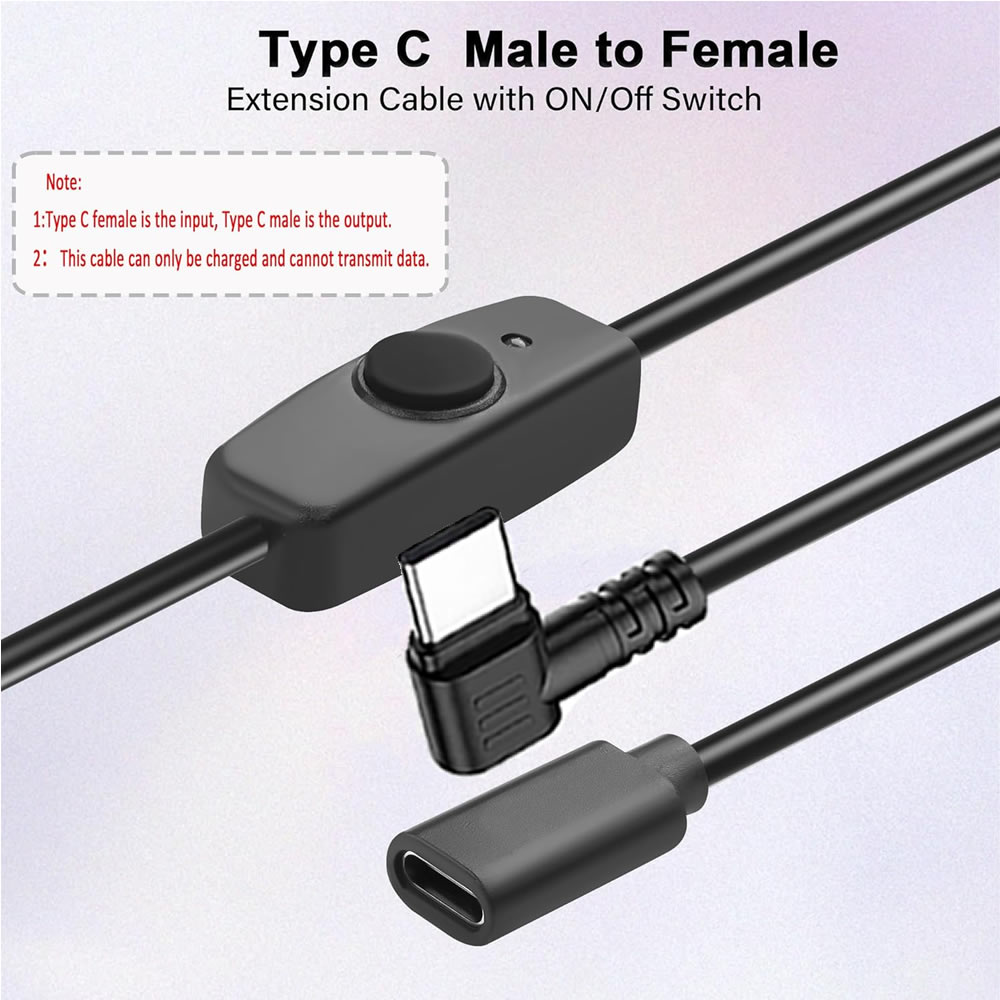 Short USB C Extension Cable wi - Desk Setup Led Strip ulasan dan harga