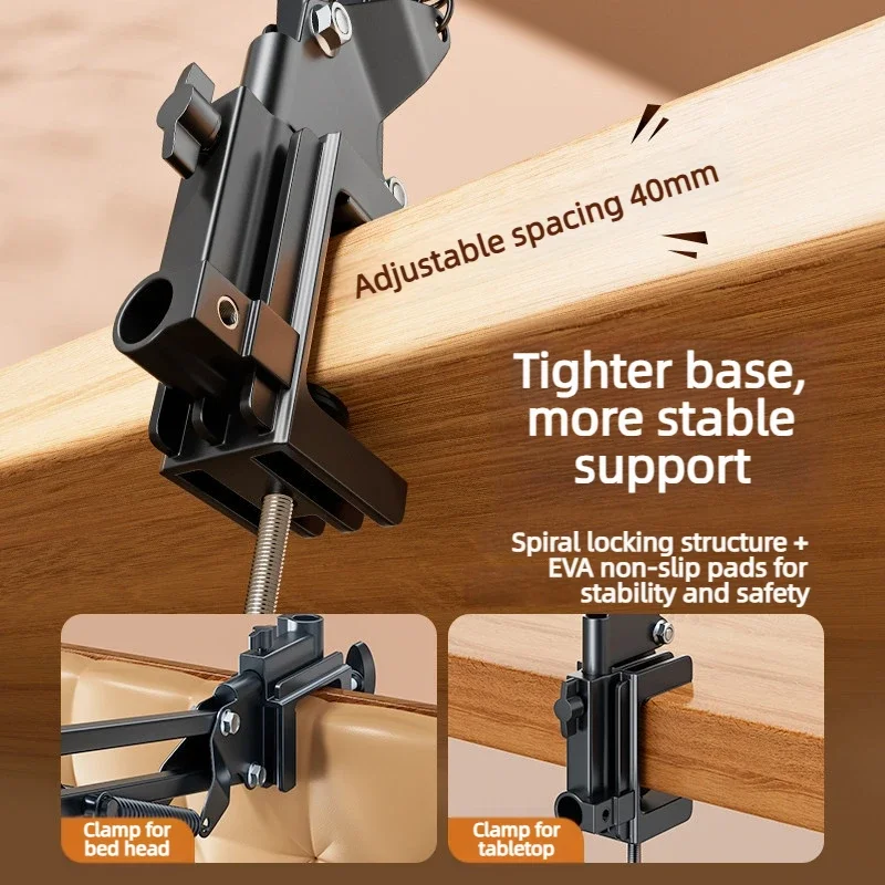 Aluminum Alloy Magnetic Phone  - Desk Setup Stand ulasan dan harga