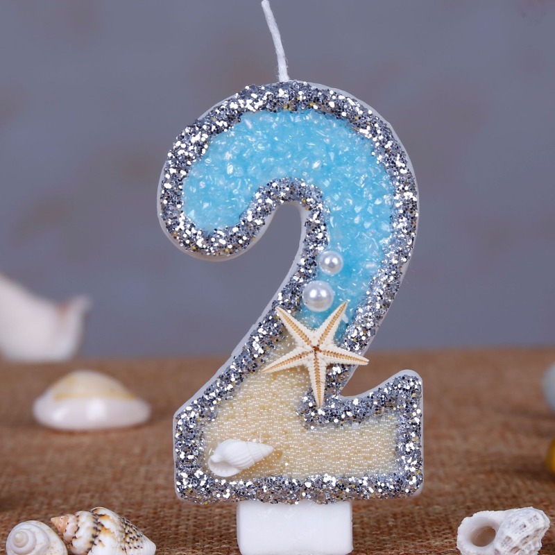 Beach Starfish Number Birthday - Desk Setup Kids ulasan dan harga