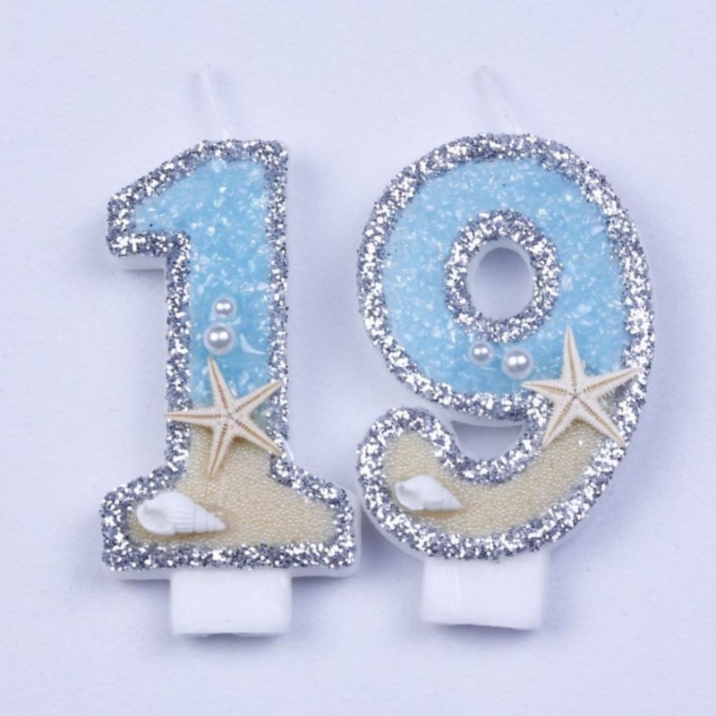 Beach Starfish Number Birthday - Desk Setup Kids ulasan dan harga