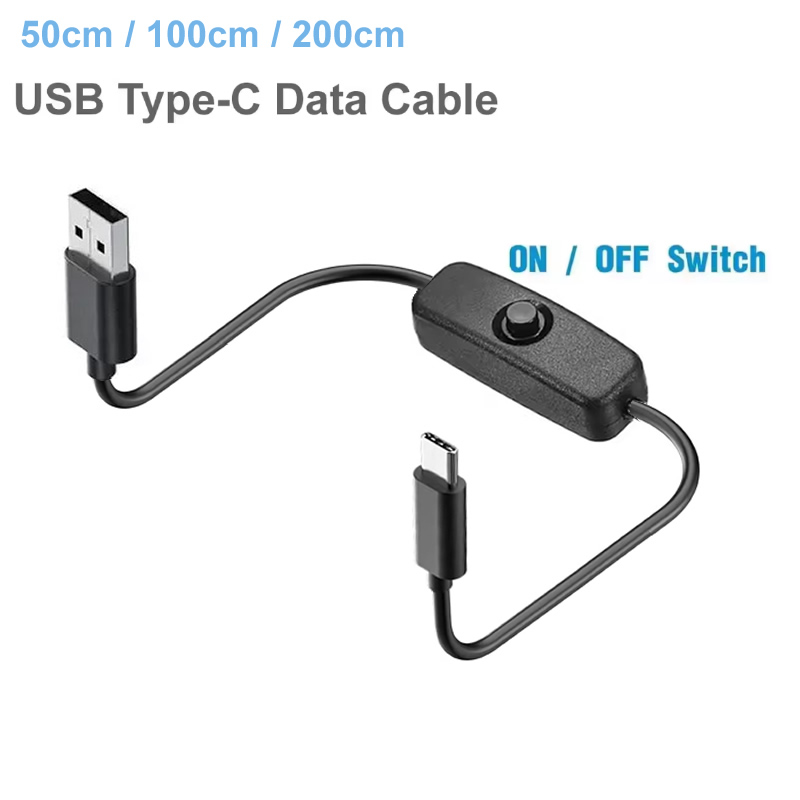 USB Type C Cable with on Off S - Desk Setup Led Strip ulasan dan harga