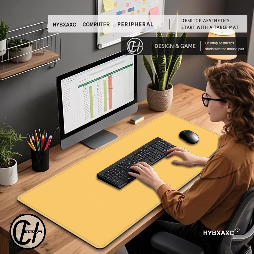 Solid Color Gaming Mouse Pad G - Desk Setup With Keyboard Tray ulasan dan harga