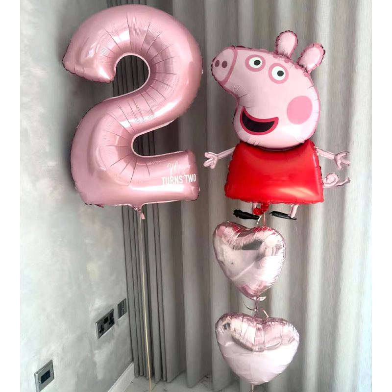 Peppa Pig Pedro Pony Foil Ball - Desk Setup Kids ulasan dan harga
