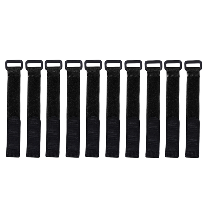 10pcs/set Velcro Tie Reusable  - Cable Velcro Strap ulasan dan harga
