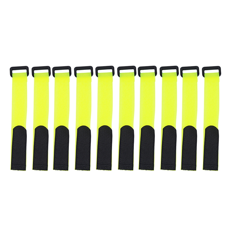 10pcs/set Velcro Tie Reusable  - Cable Velcro Strap ulasan dan harga