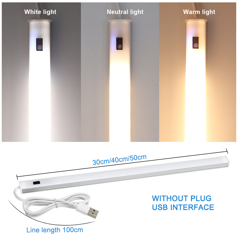 5V USB LED Strip Desk Lamp Han - Desk Setup Led Strip ulasan dan harga