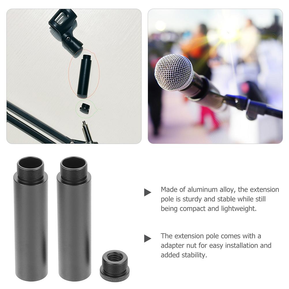 1 set Microphone Stand Set Ext - Desk Setup Kit ulasan dan harga