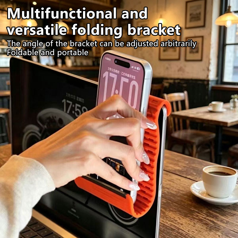 2026 Portable Silicone Mobile  - Desk Setup Stand ulasan dan harga