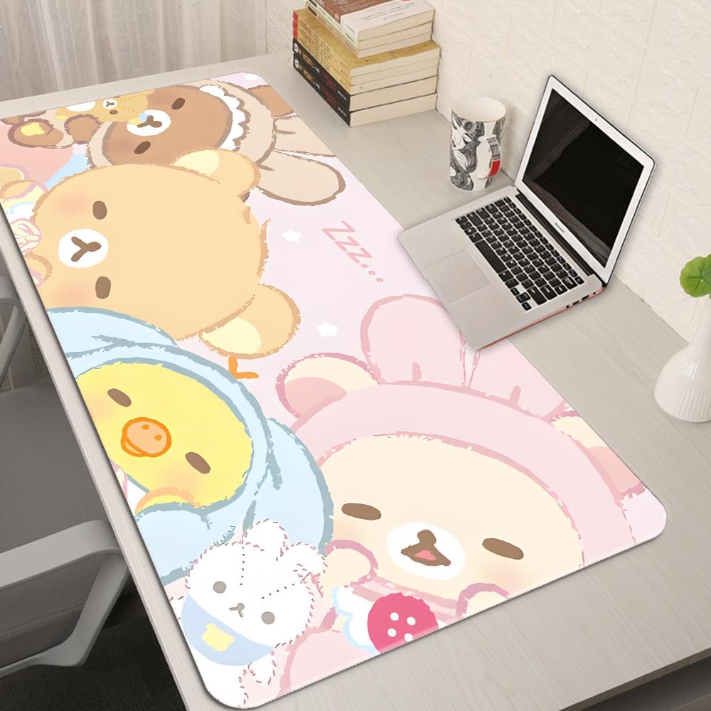 XXL Cartoon Pink Mouse Pad Ani - Desk Setup Pink ulasan dan harga