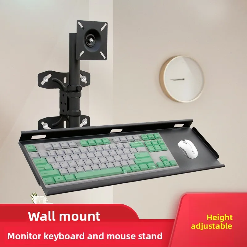 Adjustable Wall Keyboard Tray  - Desk Setup With Keyboard Tray ulasan dan harga