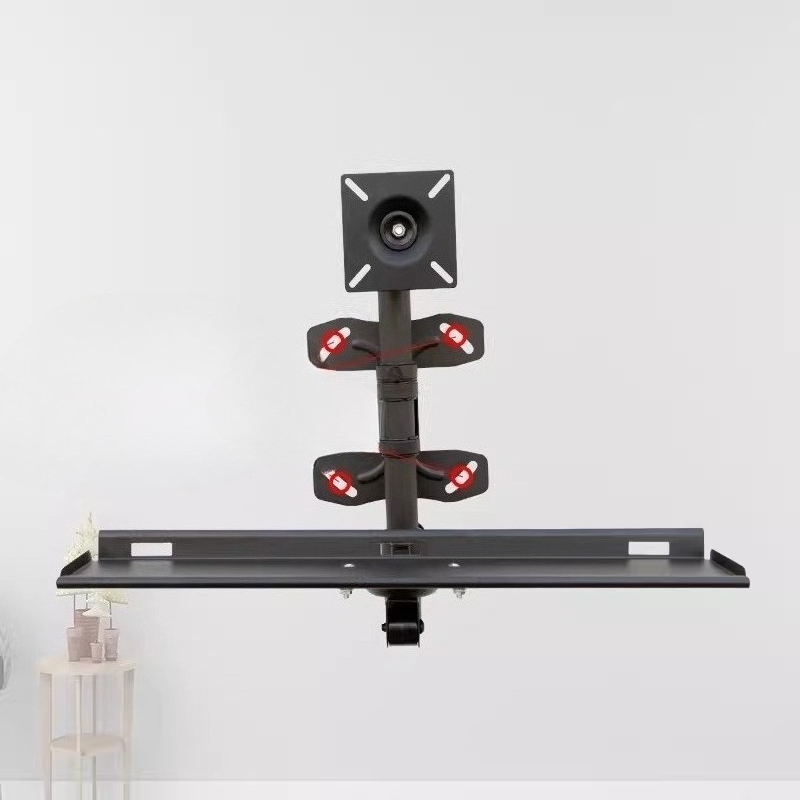 Adjustable Wall Keyboard Tray  - Desk Setup With Keyboard Tray ulasan dan harga