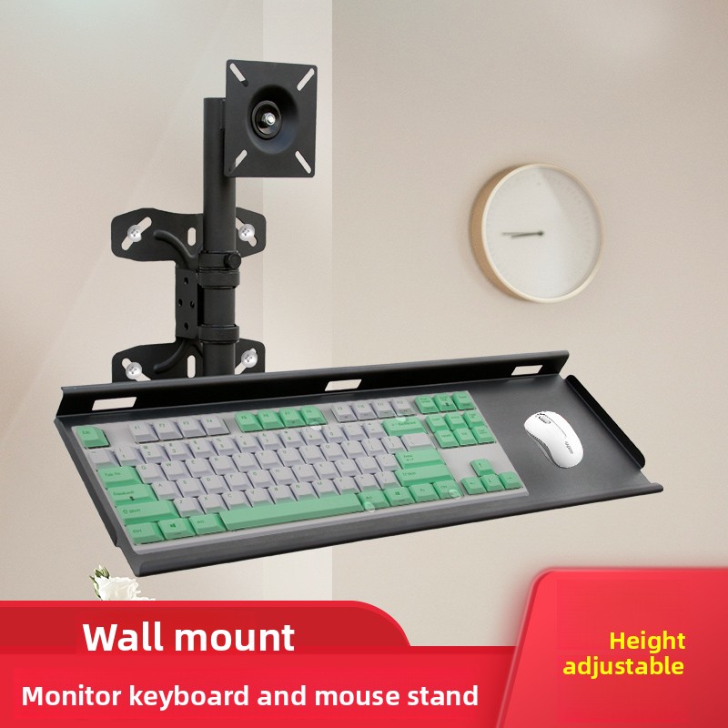 Adjustable Wall Keyboard Tray  - Desk Setup With Keyboard Tray ulasan dan harga