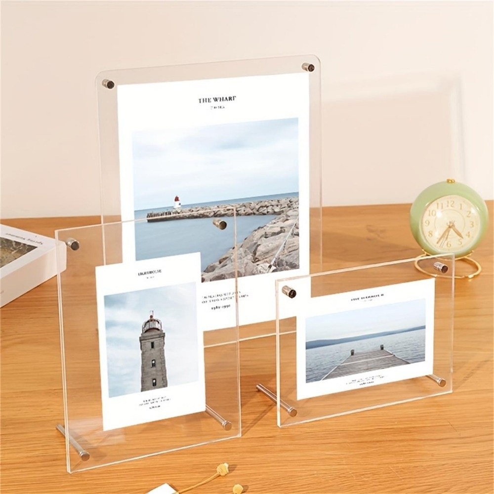 New Transparent Acrylic Photo  - Desk Setup Poster ulasan dan harga
