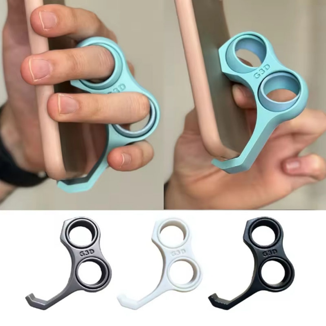 1PCS Cellphone Grip Holder Fin - Desk Setup Stand ulasan dan harga