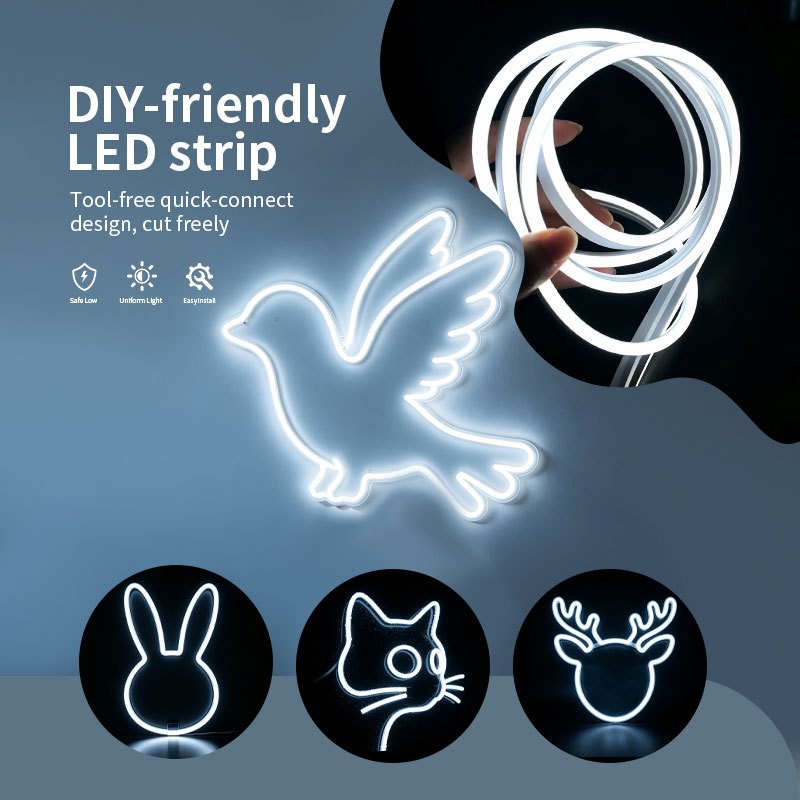 USB Touch Control Neon Light S - Desk Setup Led Strip ulasan dan harga