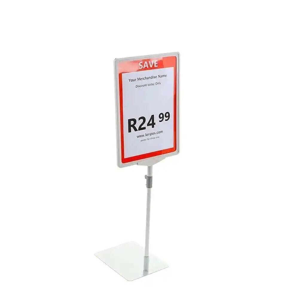White A4 Frame Pop Price Label - Desk Setup Poster ulasan dan harga