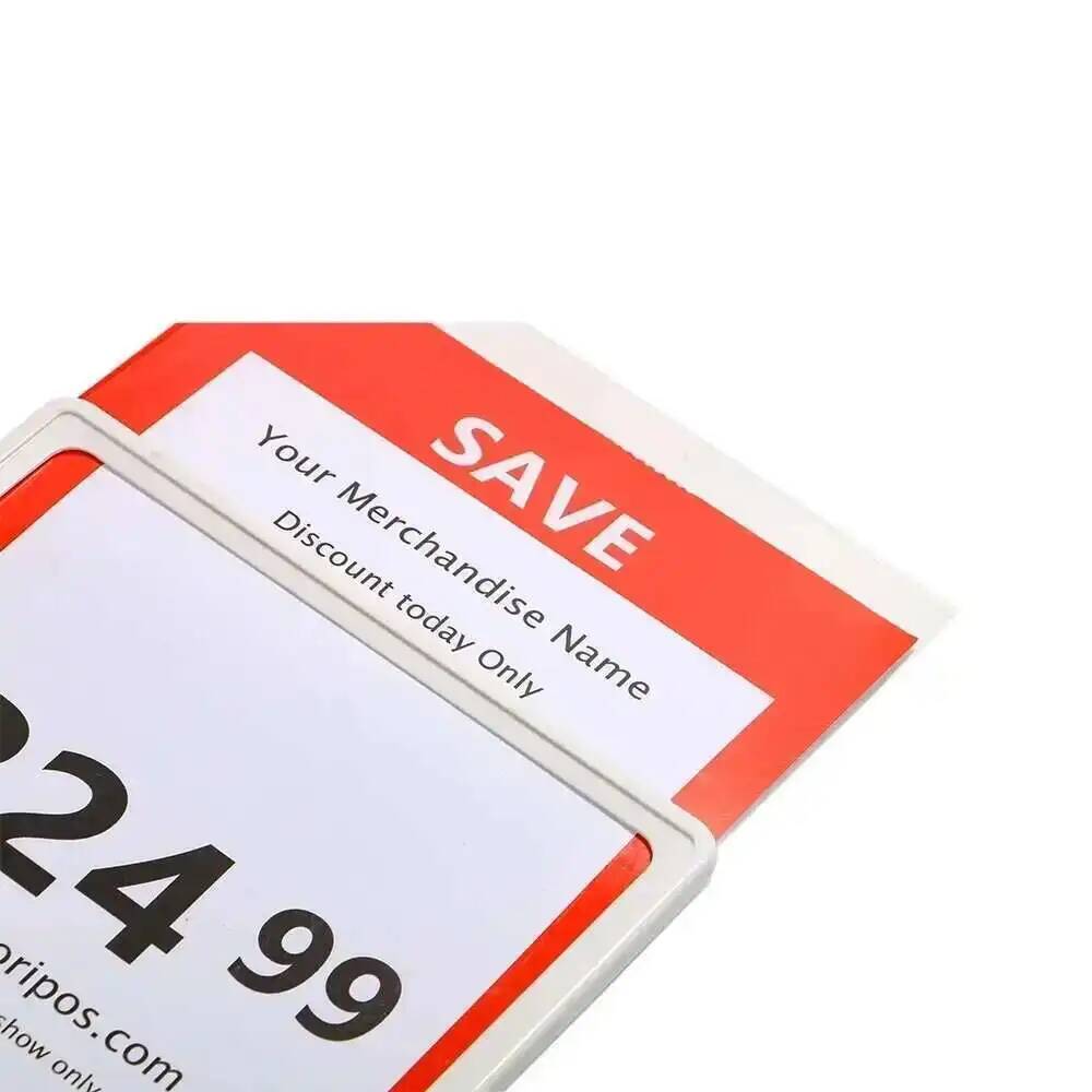 White A4 Frame Pop Price Label - Desk Setup Poster ulasan dan harga