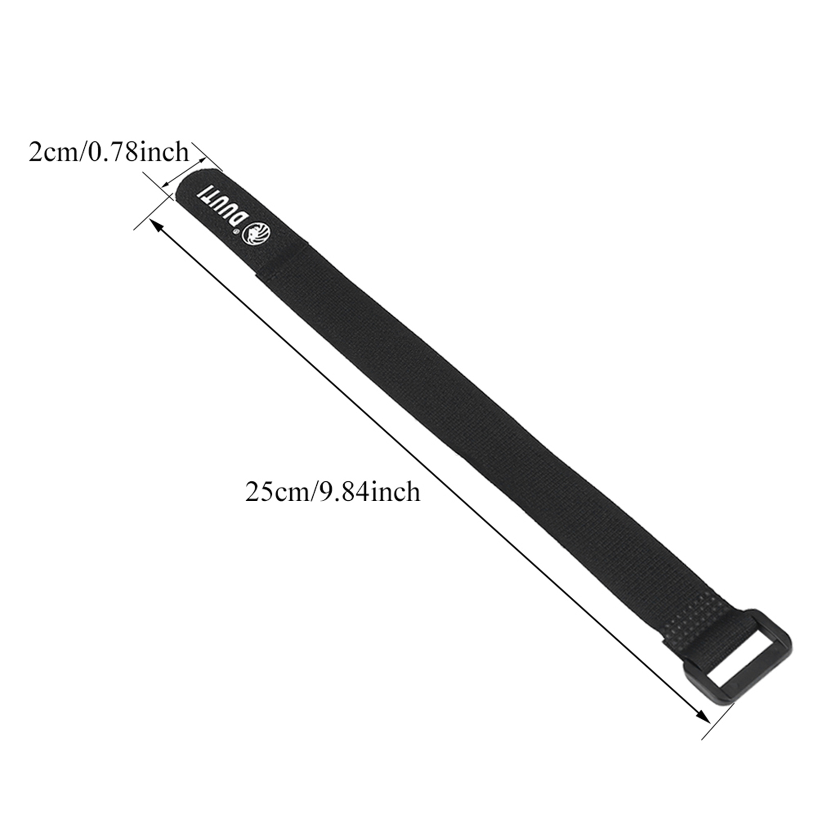 DUUTI 25cm Bicycle Straps Spor - Cable Velcro Strap ulasan dan harga