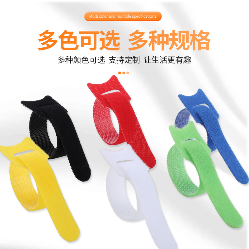 10 Pieces Cat Head T-shaped Ve - Cable Velcro Strap ulasan dan harga