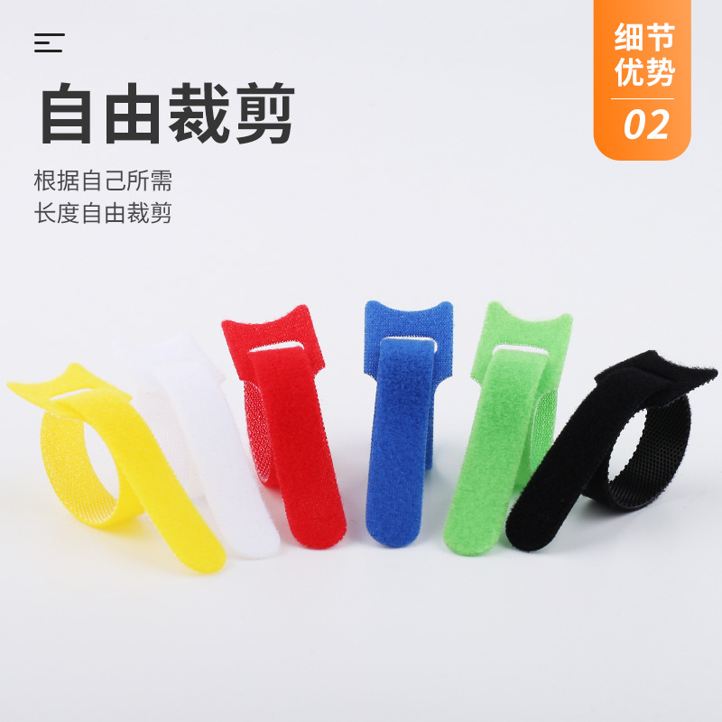 10 Pieces Cat Head T-shaped Ve - Cable Velcro Strap ulasan dan harga