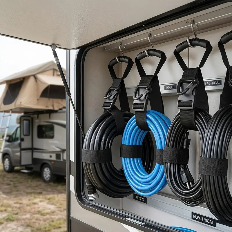 Portable heavy-duty storage st - Cable Velcro Strap ulasan dan harga