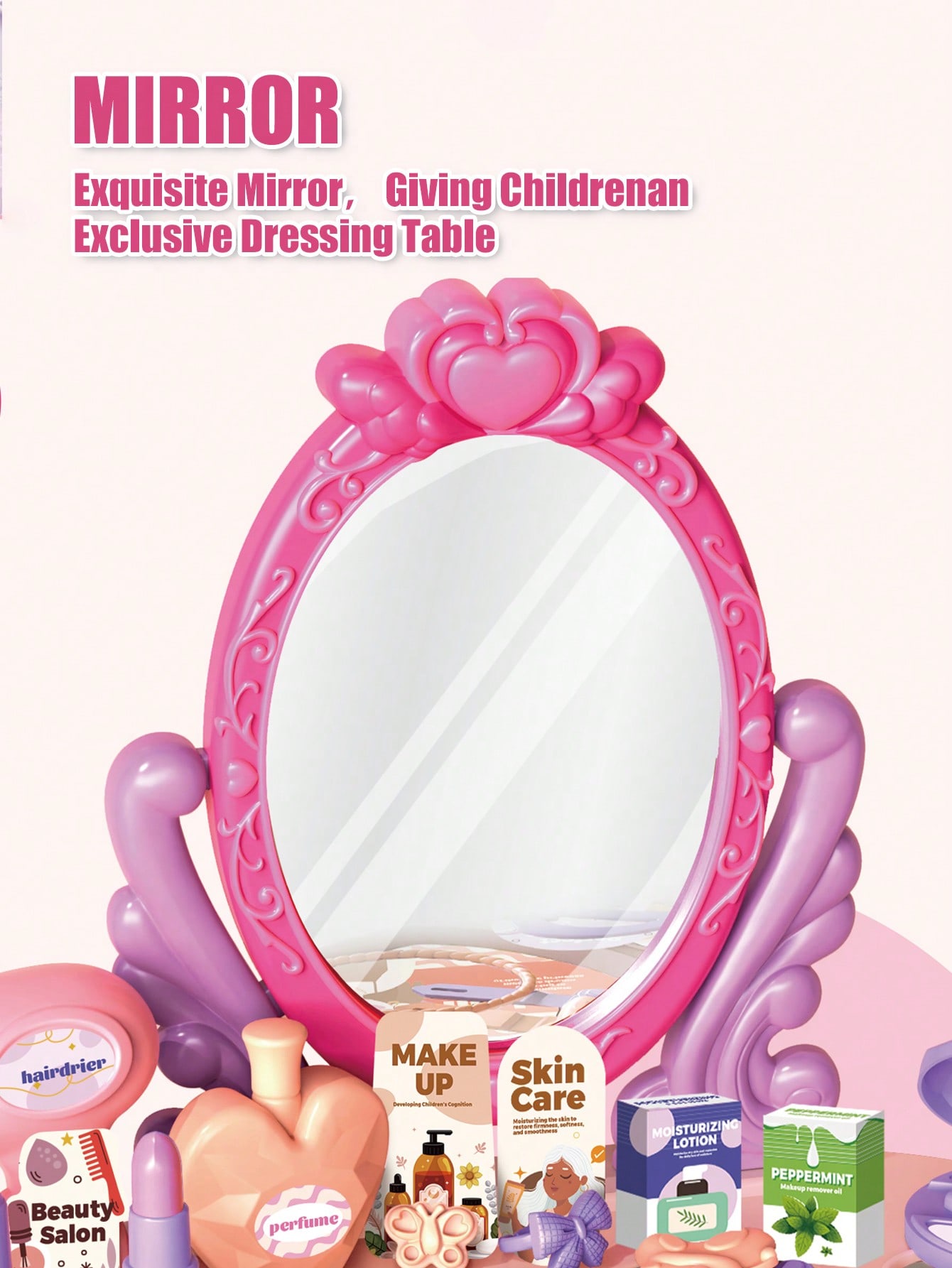 Kids Princess Vanity Dressing  - Desk Setup Kids ulasan dan harga