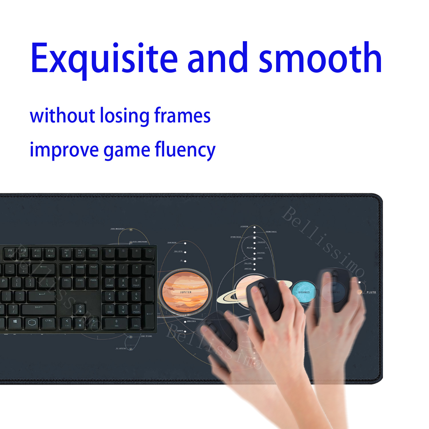 mouse pad Gamer Space Universe - Zelda Desk Setup ulasan dan harga